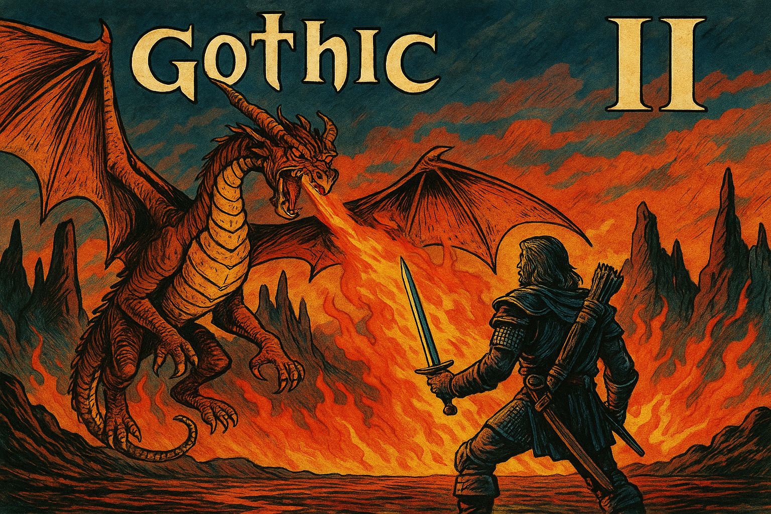 Du betrachtest gerade Past Perfect? Wie gut ist Gothic II in 2025?